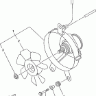 KODIAK 4WD-YFM400FWBL/YFM400FWBL Вентилятор охлаждения