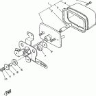 KODIAK 4WD-YFM400FWBL/YFM400FWBL Задний фонарь