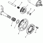 KODIAK 4WD-YFM400FWK Муфта стартера