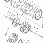 BIG BEAR 4WD - YFM350FWBK/YFM350FWBK Сцепление