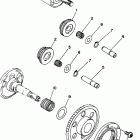 BIG BEAR 4WD - YFM350FWBK/YFM350FWBK Муфта стартера