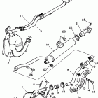 YFZ350J_MN/YFZ350J Выхлопная система