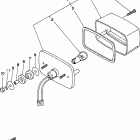 YFM350FWBJ Задний фонарь
