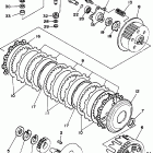 YFM350XJ_M/YFM350XJ Сцепление