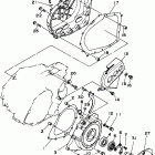 YFM350XJ_M/YFM350XJ Крышка картера двигателя