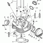 YFM350XJ_M/YFM350XJ ГОЛОВКА ЦИЛИНДРА