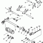 YFM350XJ_M/YFM350XJ Вилки переключения