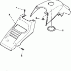 YFM350XJ_M/YFM350XJ БОКОВАЯ КРЫШКА