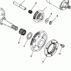YFM350XJ_M/YFM350XJ Муфта стартера