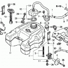 TRX400FGA ТОПЛИВНЫЙ БАК