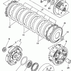 KODIAK 4WD-YFM400FWG Сцепление