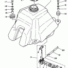 YFZ 350 ТОПЛИВНЫЙ БАК