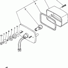 YFM350FWG_ Задний фонарь