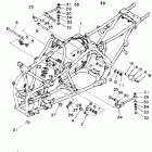 YFZ 350 Рама