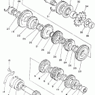 YFZ 350 ТРАНСМИССИЯ