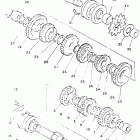 YFZ 350 ТРАНСМИССИЯ