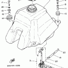 YFZ 350 ТОПЛИВНЫЙ БАК