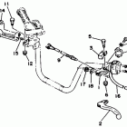 BIG BEAR 4WD YFM350FWD Handle switch - lever