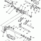 BIG BEAR 4WD YFM350FWD Shift cam - fork