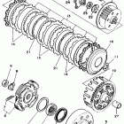 BIG BEAR 4WD YFM350FWD_ Сцепление