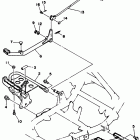 BIG BEAR 4WD YFM350FWD_ Stand - footrest