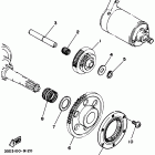 BIG BEAR 4WD YFM350FWD_ Муфта стартера