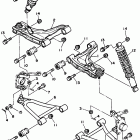 BIG BEAR 4WD YFM350FWD_ Front suspension - wheel