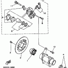YFZ 350 Задний тормозной суппорт