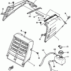 YFZ 350 БОКОВАЯ КРЫШКА