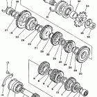 YFZ 350 ТРАНСМИССИЯ