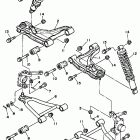 BIG BEAR 4WD YFM350FWW Front suspension-wheel