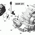 Outlander Max 800R EFI XT Коробка передач в сборе