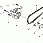 DS 250 NA, CE & INT Breather and timing chain