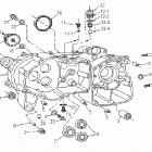DS 90 X Crankcase, left