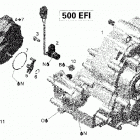 Outlander 500 EFI XT Коробка передач в сборе