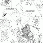 Outlander 650 EFI XT Двигатель и крепление