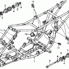 TRX250EX Рама