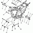 YTZ 250 Рама