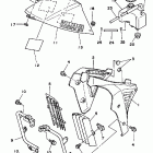 YTZ 250 БОКОВАЯ КРЫШКА