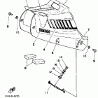 YT 125 БОКОВАЯ КРЫШКА