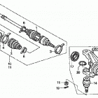 TRX350FM Knuckle (trx350fm / fe)