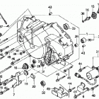 TRX350TE Front crankcase cover (2)