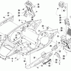 Crossfire R 800 Передняя рама и подножки