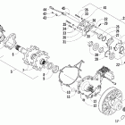 Crossfire 600 SP EFI INT Вал привода трака