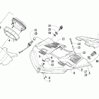 F1000 EFI LXR Панель приборов