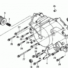 TRX350TM Front crankcase cover (1)