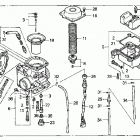 TRX450S Карбюратор