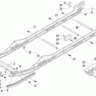 M7 EFI Slide rail and track assembly (ct 153 / ct162)