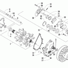 M7 EFI LE Drive train and brake assemblies