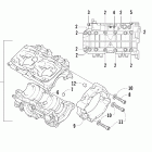 Sabercat 700 EFI Блок цилиндров